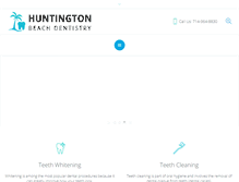 Tablet Screenshot of dentistryhuntingtonbeach.com